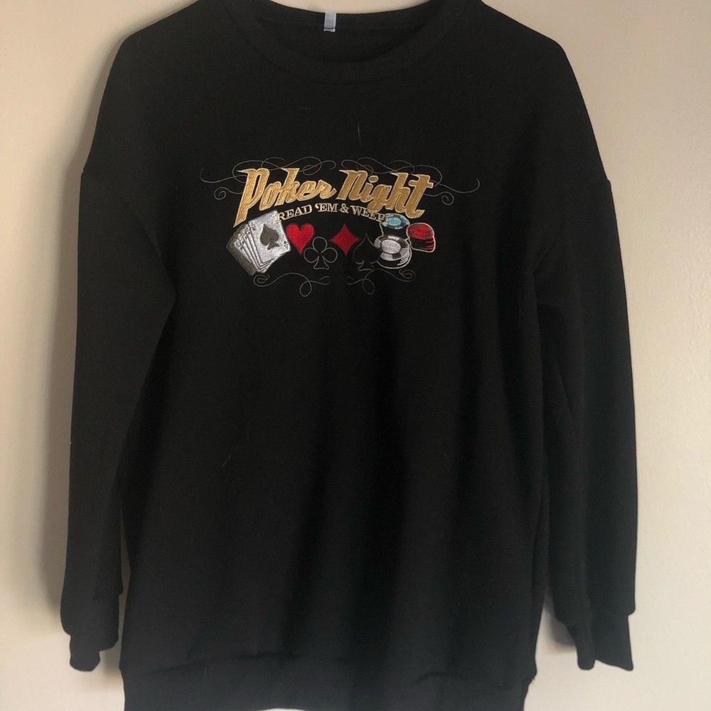 Poker Night crewneck